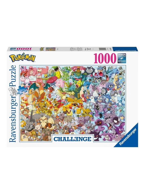 Puzzle Adulte 1000 p - Pokemon - Kiabi