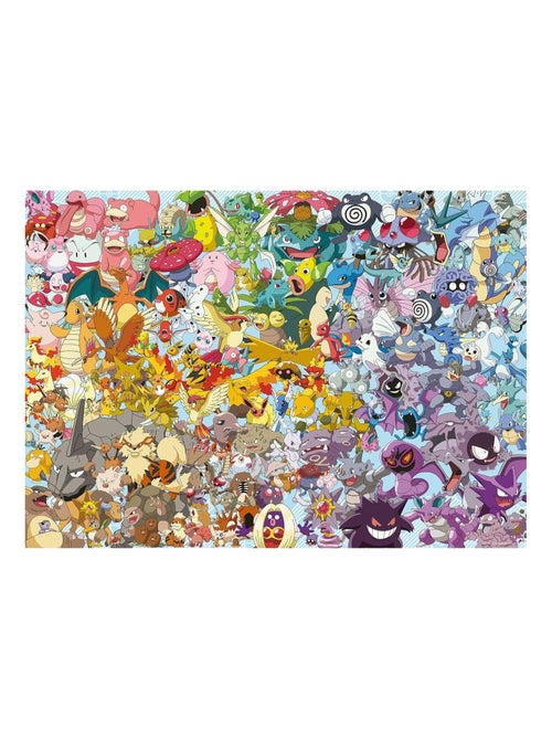 Puzzle Adulte 1000 p - Pokemon - Kiabi