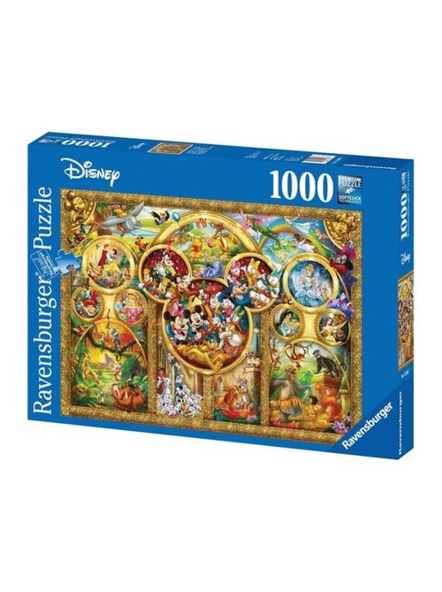 Puzzle Adulte Les plus beaux thèmes Disney - Kiabi