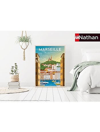 Puzzle affiche de marseille 1000 pcs