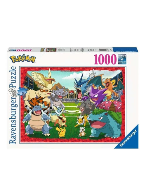 Puzzle Affrontement des Pokémon 1000 Pcs - Kiabi Puzzle Affrontement des Pokémon 1000 Pcs - Kiabi