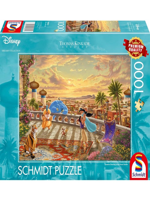 Puzzle Aladdin et Jasmine dansent 1000 pcs - Kiabi