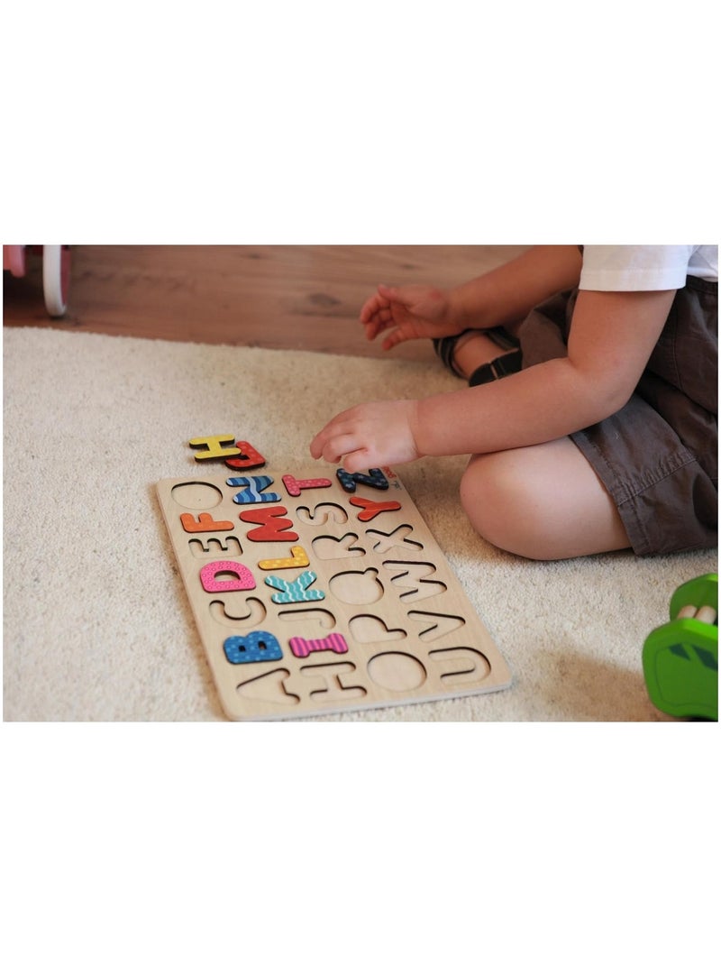 Puzzle alphabet Beige - Kiabi