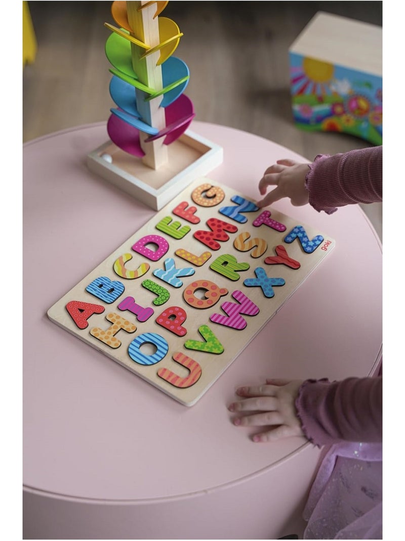 Puzzle alphabet Beige - Kiabi