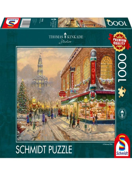 Puzzle Ambiance de Noël 1000 pcs - Kiabi