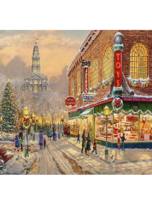 Puzzle Ambiance de Noël 1000 pcs - Kiabi