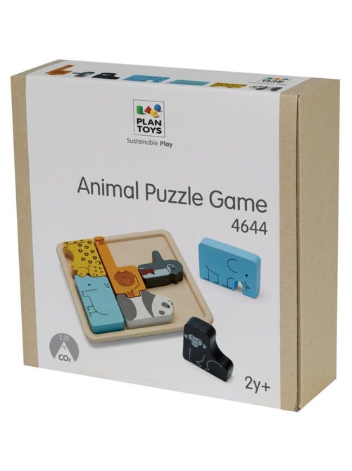 Puzzle animaux 2 en 1 - Kiabi