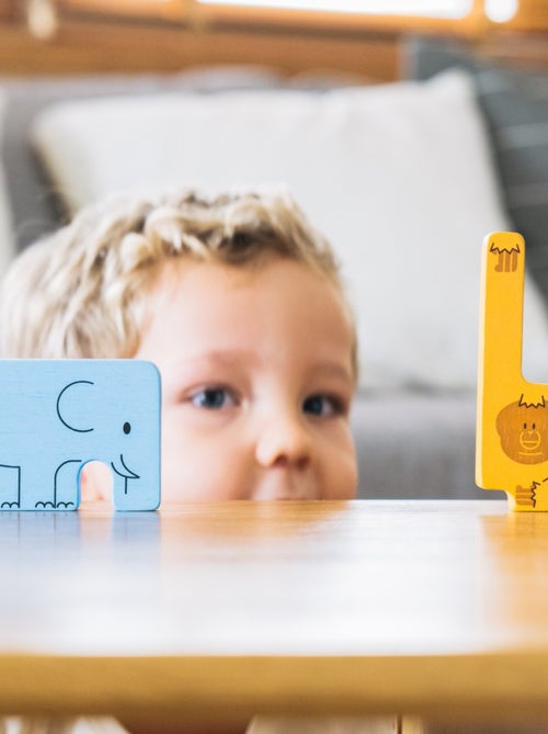 Puzzle animaux 2 en 1 - Kiabi