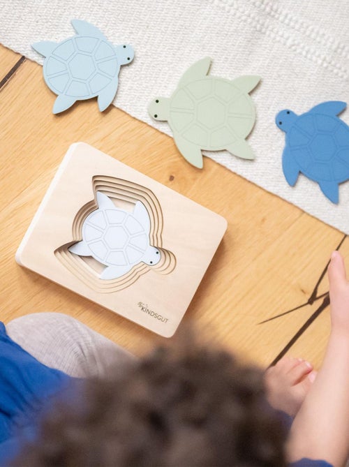 Puzzle animaux Tortue - Kiabi