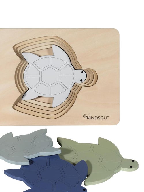 Puzzle animaux Tortue - Kiabi