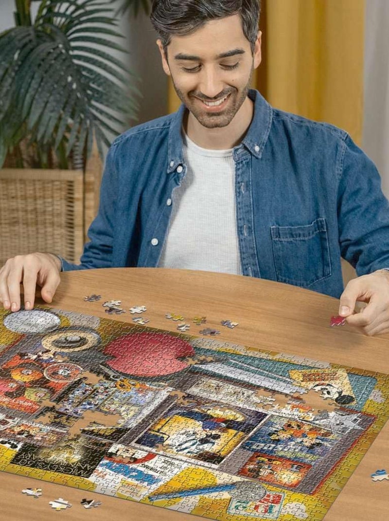 Puzzle Anniversaire de Mickey 1970 - 1000 pièces N/A - Kiabi