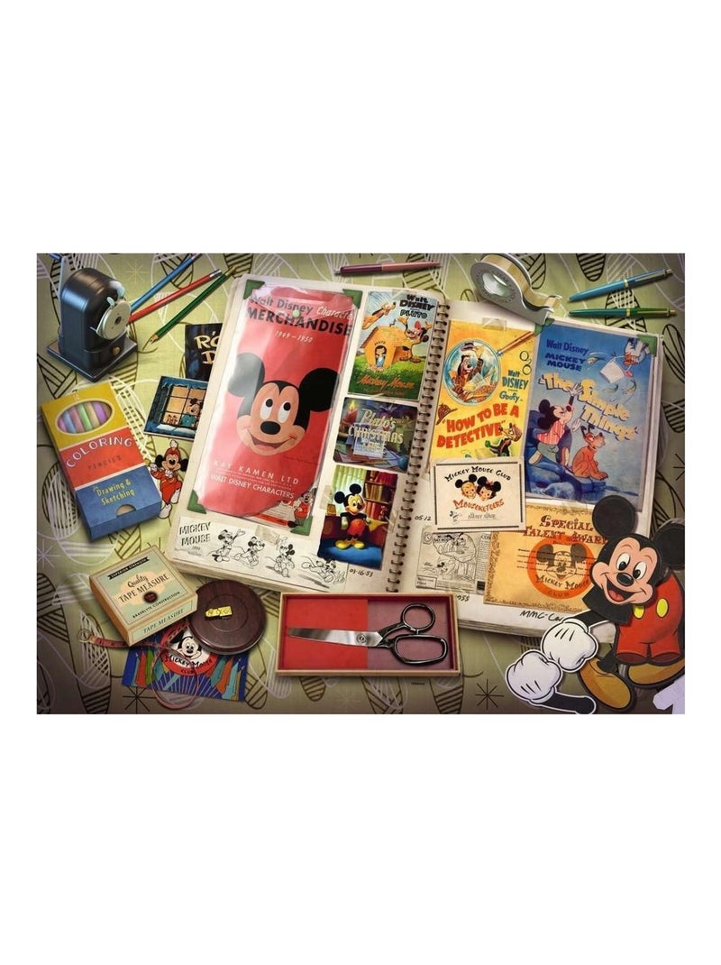 Puzzle Anniversaire Mickey 1950 - 1000 Pcs N/A - Kiabi
