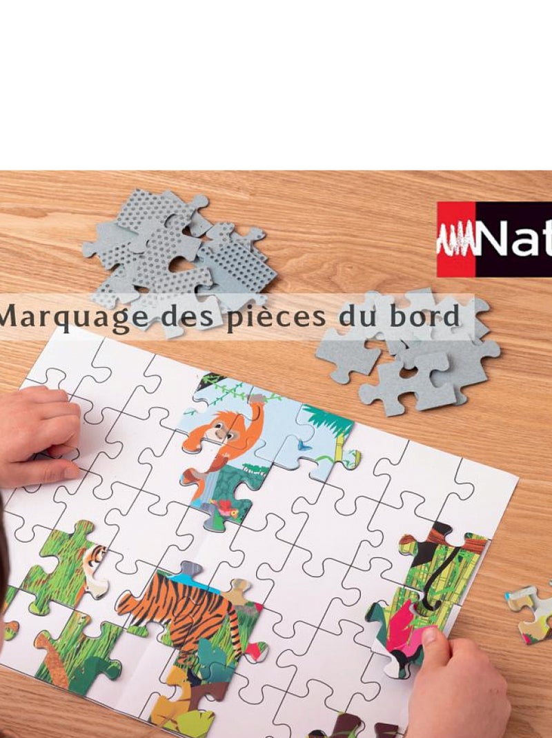 Puzzle Après-midi en famille Bluey 45 pcs N/A - Kiabi