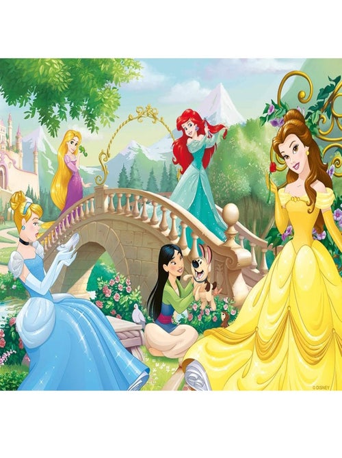 Puzzle Après-midi entre princesses Disney 60 pcs - Kiabi