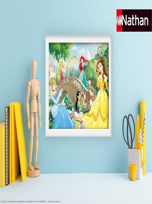 Puzzle Après-midi entre princesses Disney 60 pcs - Kiabi