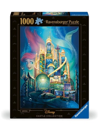 Puzzle Ariel Châteaux Disney 1000 pièces