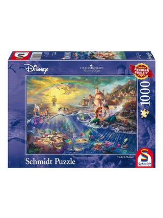 Puzzle Ariel la petite sirène 1000 pcs