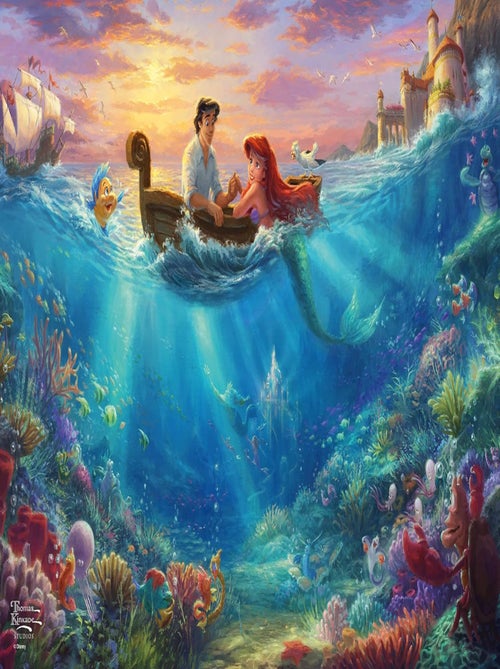 Puzzle Ariel la petite sirène 500 pcs - Kiabi