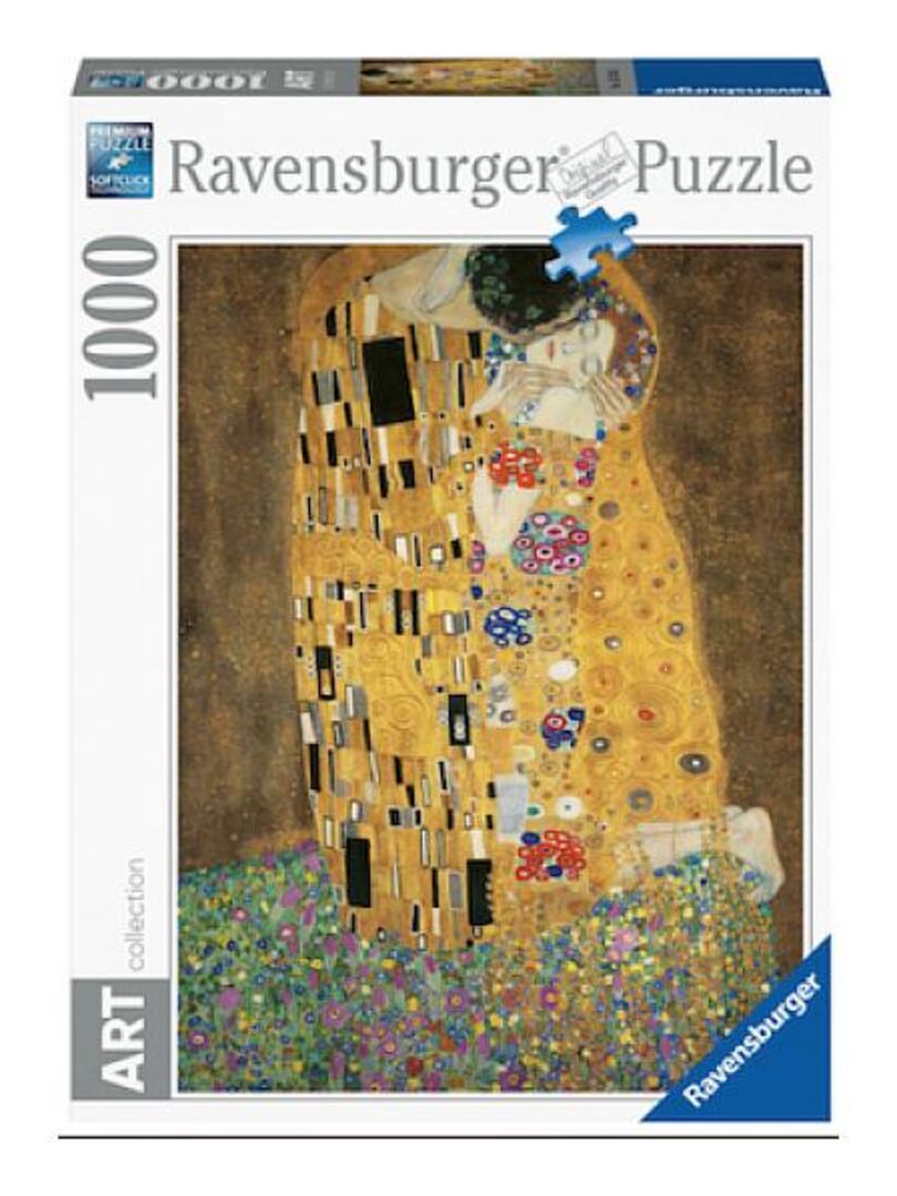 Puzzle Art - le baiser (Klimt) 1000 pieces N/A - Kiabi