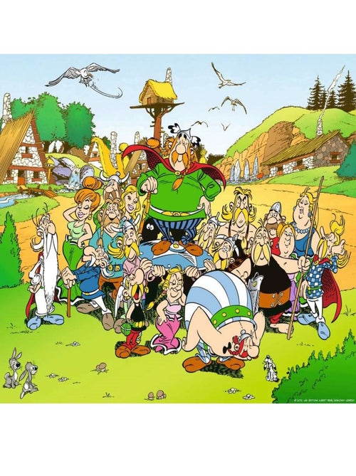 Puzzle Astérix au village 500 pièces - Kiabi
