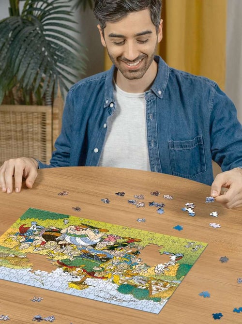 Puzzle Astérix au village 500 pièces - Kiabi
