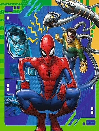 Puzzle attaque spéciale spider-man 3x49 pcs