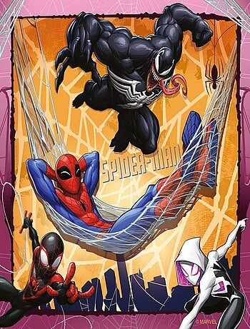 Puzzle attaque spéciale spider-man 3x49 pcs