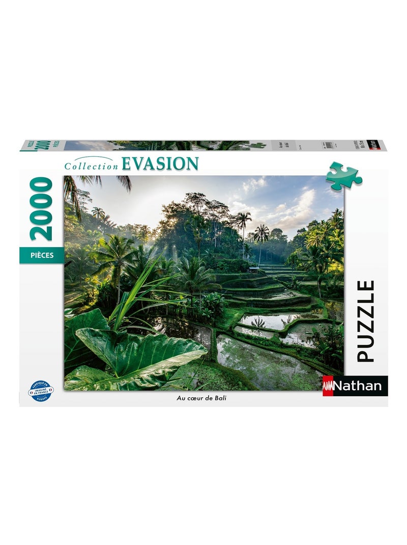Puzzle Au cœur de Bali 2000 pcs N/A - Kiabi