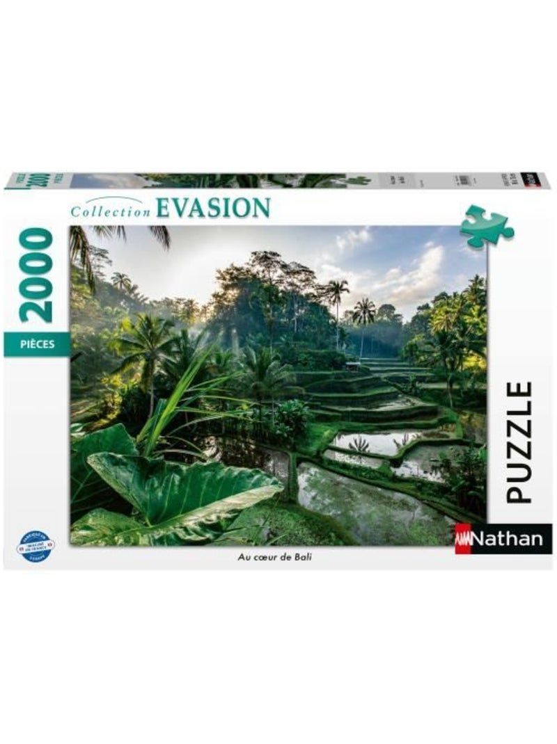Puzzle au cœur de bali 2000 pcs N/A - Kiabi