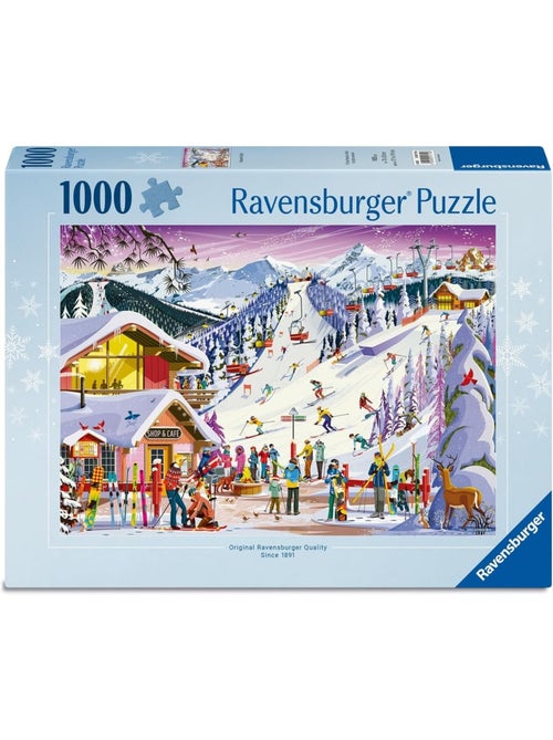 Puzzle au rythme des pistes 1000 pcs - Kiabi