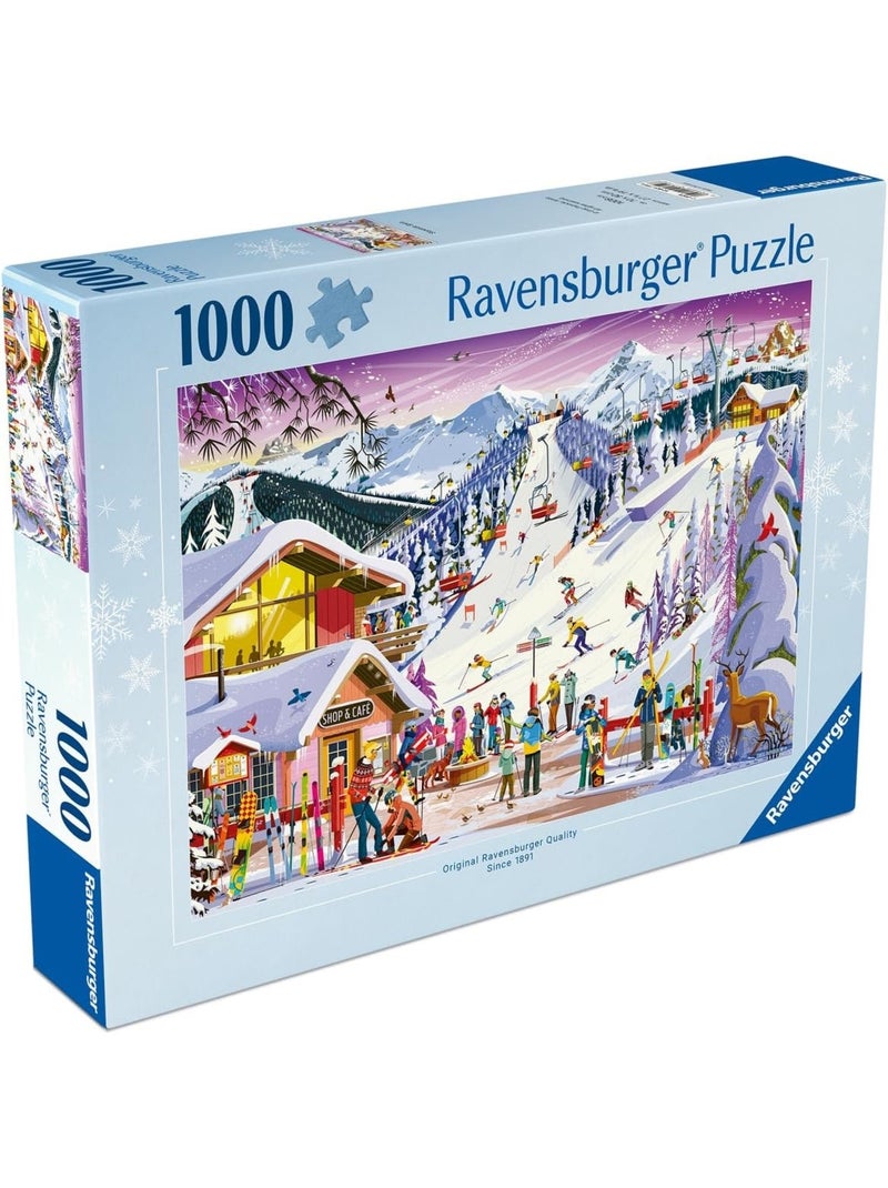 Puzzle au rythme des pistes 1000 pcs N/A - Kiabi