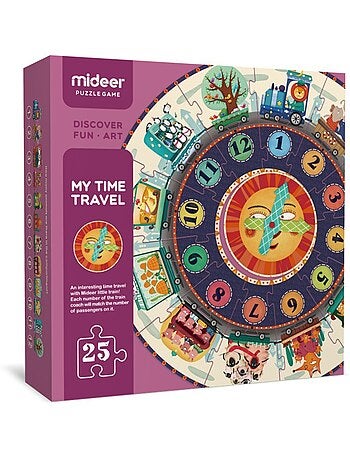 Puzzle auto-correcteur horloge
