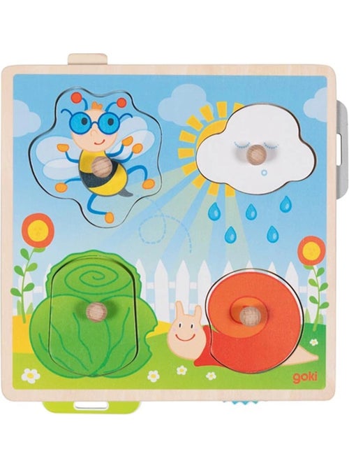 Puzzle avec images cachées - dans le jardin - Kiabi Puzzle avec images cachées - dans le jardin - Kiabi