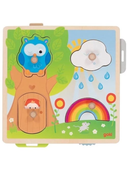 Puzzle avec images cachées - hibou - Kiabi Puzzle avec images cachées - hibou - Kiabi