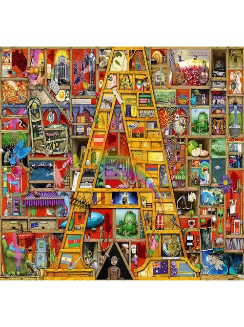 Puzzle Awsome Alphabet 1000 pièces - Kiabi