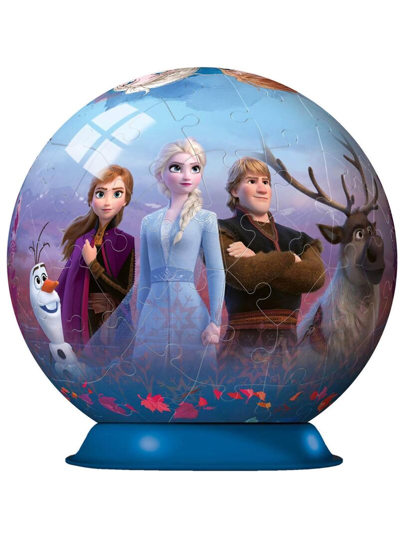 Puzzle Ball 3D 72 pièces : La Reine des Neiges 2 (Frozen 2) N/A - Kiabi