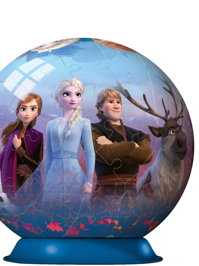 Puzzle Ball 3D 72 pièces : La Reine des Neiges 2 (Frozen 2) N/A - Kiabi