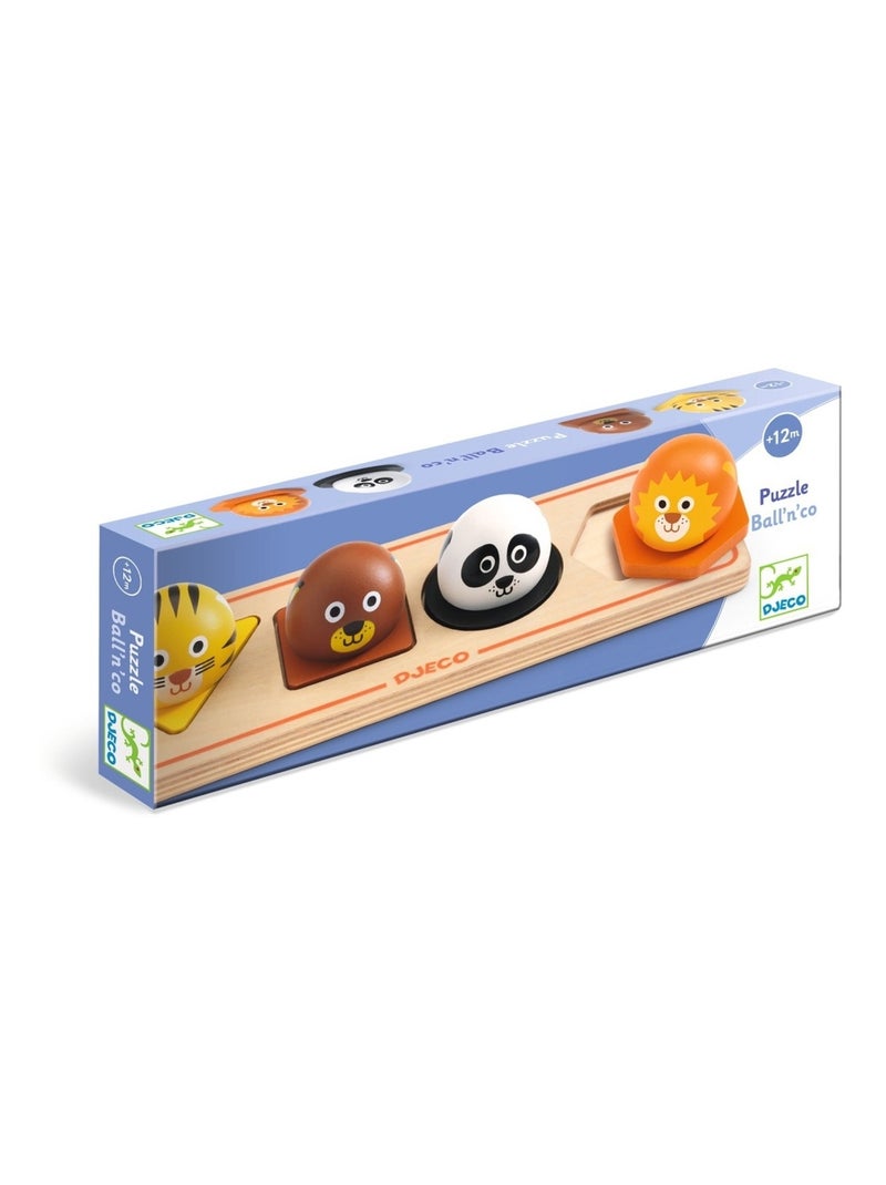 Puzzle Ball'n'Co Multicolore - Kiabi