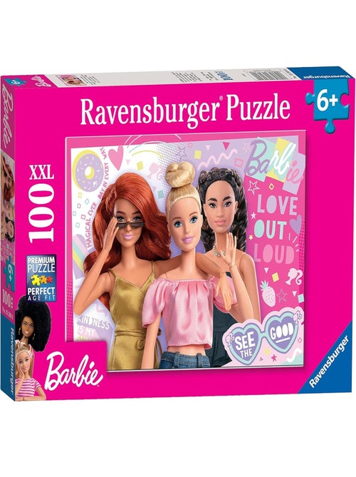 Puzzle Barbie 100 pcs XXL - Kiabi