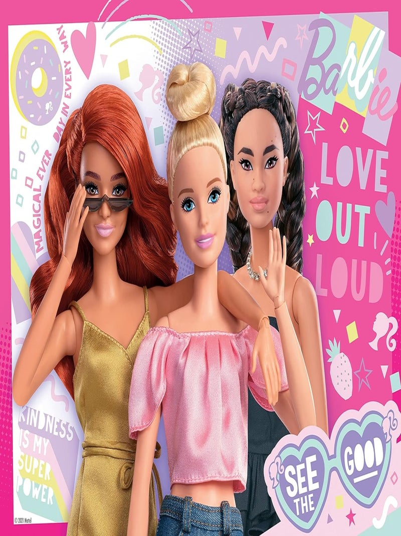 Puzzle Barbie 100 pcs XXL N/A - Kiabi
