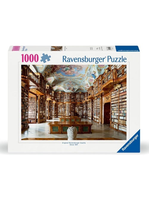 Puzzle bibliothèque de l'abbaye de st florian 1000 pcs - Kiabi