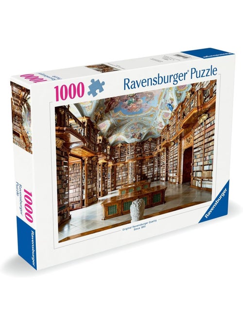 Puzzle bibliothèque de l'abbaye de st florian 1000 pcs - Kiabi
