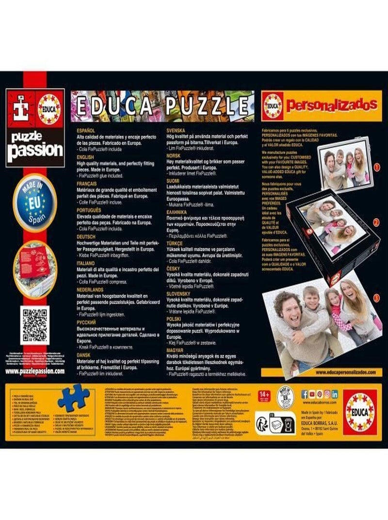 Puzzle bières 1000 pièces - Educa N/A - Kiabi