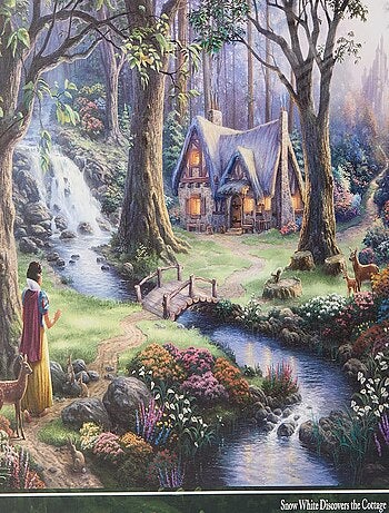 Puzzle Blanche neige 1000 pcs