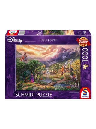 Puzzle Blanche neige et la reine 1000 pcs