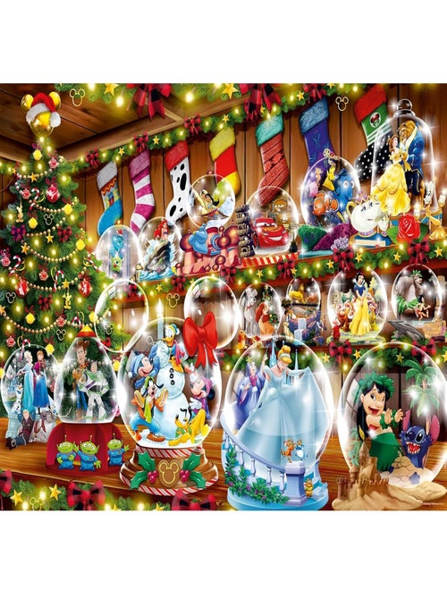 Puzzle Boules à neige Disney 1000 pcs - Kiabi