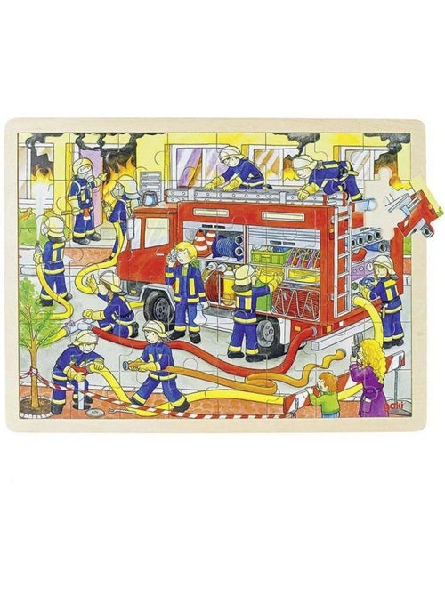 Puzzle brigade de pompiers - Kiabi