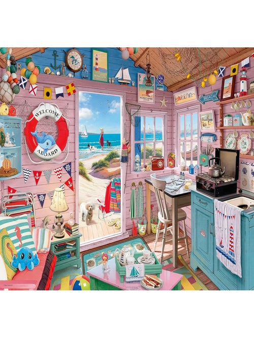 Puzzle Cabanon de la plage 1000 pcs - Kiabi