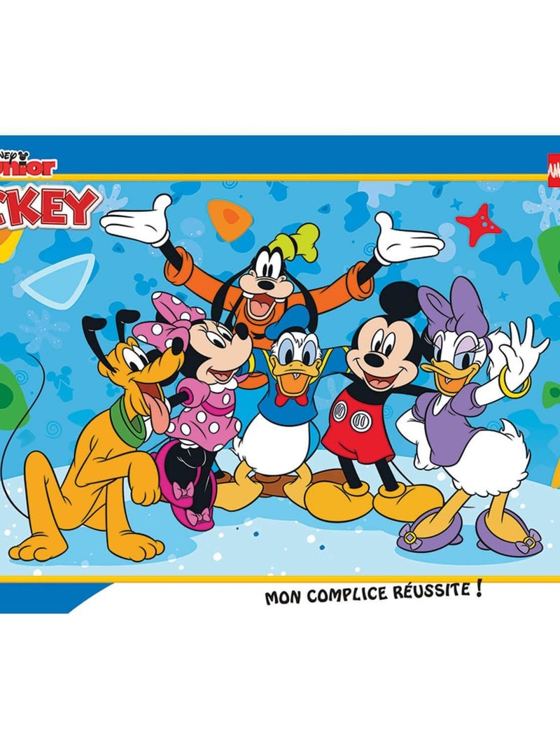 Puzzle Cadre 15 pièces :  Disney Mickey Mouse : Les Amis De Mickey N/A - Kiabi