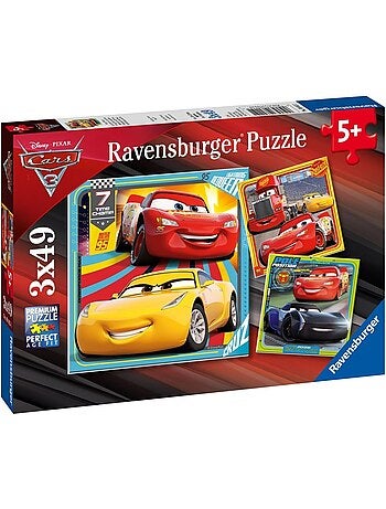 Puzzle cars les légendes de la route 3x49 pcs